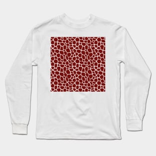 Animal Skin with African Color Style Long Sleeve T-Shirt